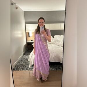 Purple Lehenga size Medium